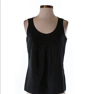 Parameters Size 4 Black Sleeveless Blouse